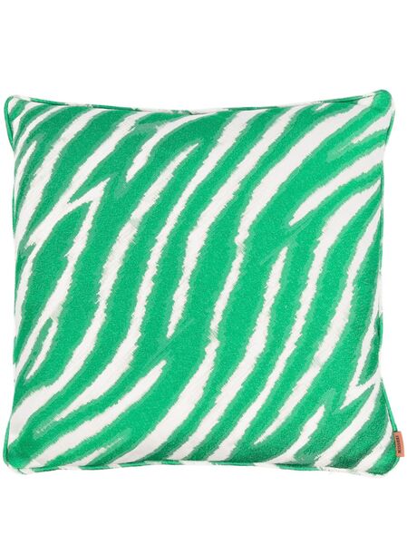  Missoni Home Animal-print Down-feather Cushion - Neutrals 