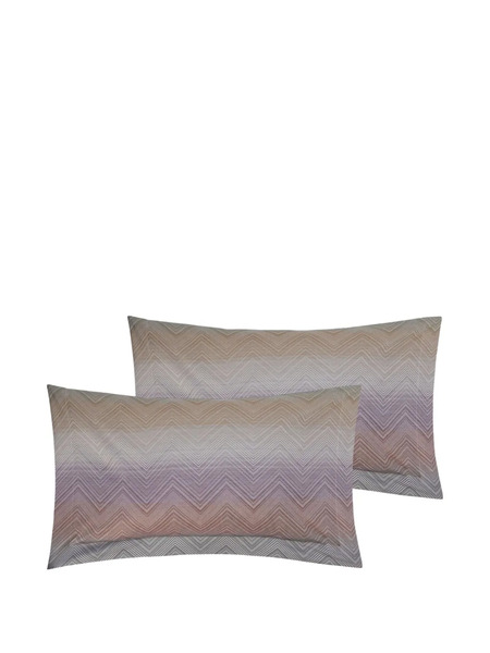 Missoni Home Chevron-pattern Bedding Set - Neutrals 