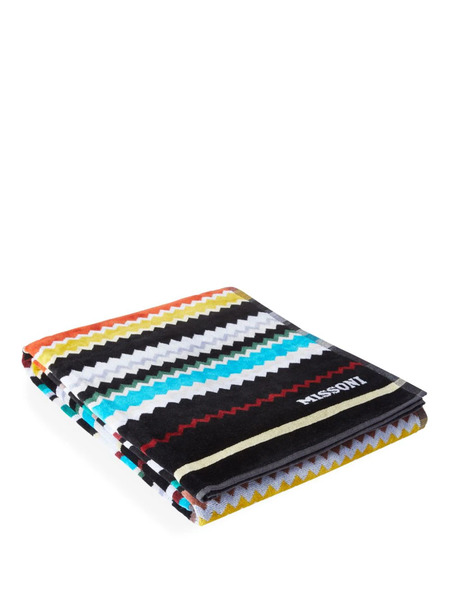  Missoni Home Curt Cotton Beach Towel - Blue 