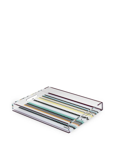  Missoni Home Curt Large Tray - White 