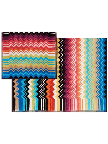  Missoni Home Giacomo Two-piece Towel Set - Multicolour 