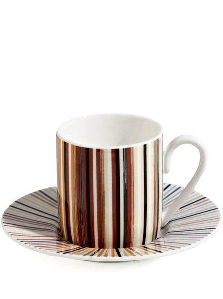  Missoni Home Jenkins Stripe Tea Set - White 