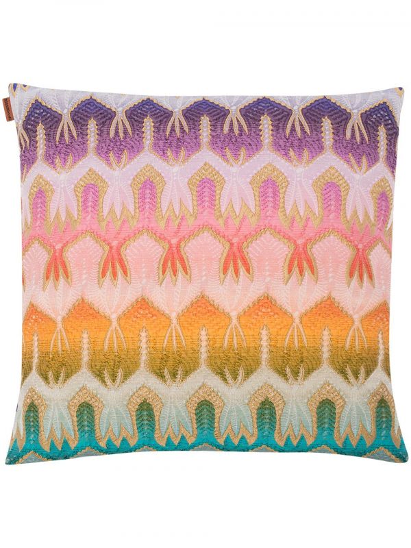  Missoni Home Pasadena Square Cushion - Pink 