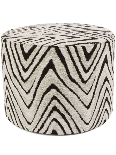  Missoni Home Savana Cylindrical Pouf - Neutrals 