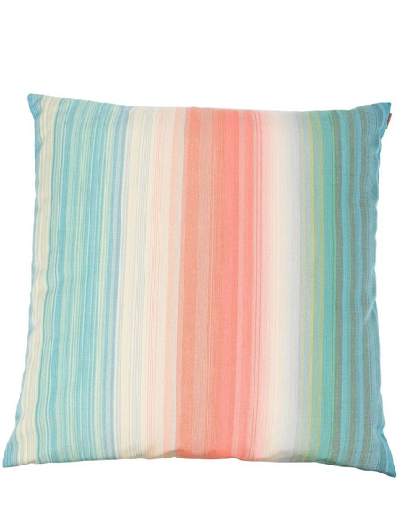  Missoni Home Stripe-print Cushion - Blue 