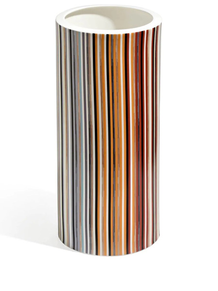  Missoni Home Stripes Jenkins High Vase - Neutrals 