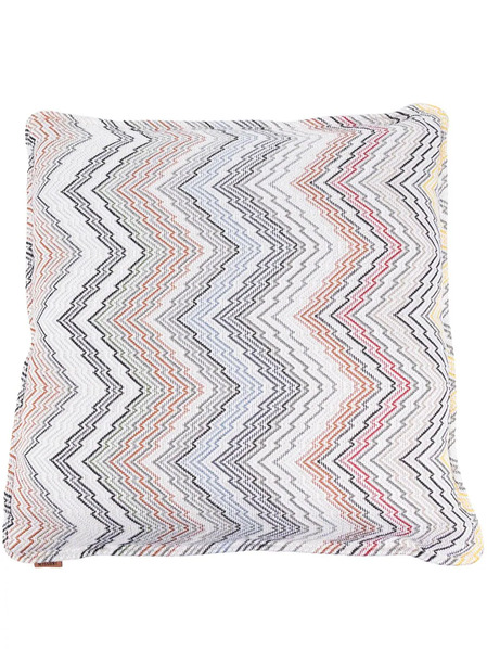  Missoni Home Zigzag-print Jacquard Cushion - Neutrals 