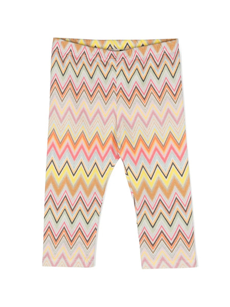  Missoni Kids Chevron-print Leggings - Orange 