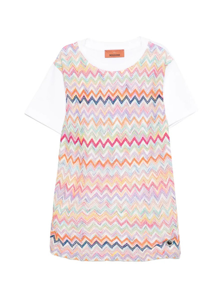  Missoni Kids Patterned T-shirt - White 