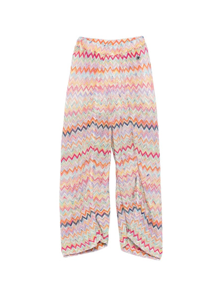  Missoni Kids Patterned Trousers - Pink 