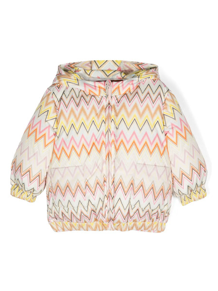  Missoni Kids Puffer Jacket - Pink 