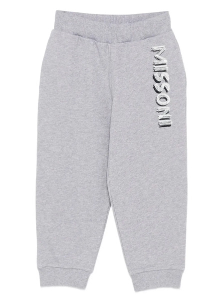 Missoni Kids Sequin-embellished Tracksuit Bottoms - Grey 