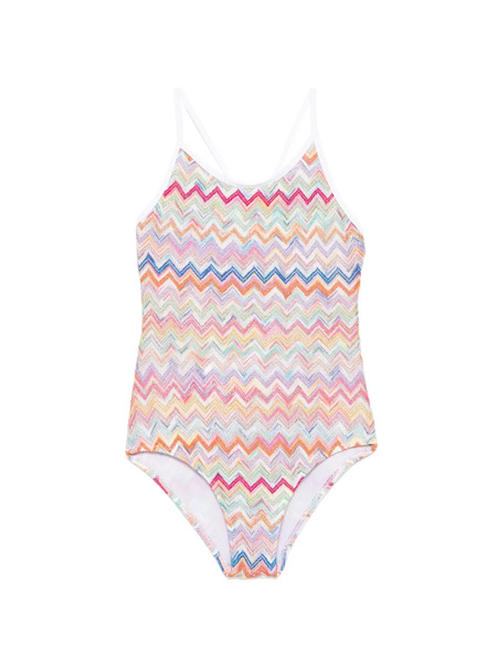  Missoni Kids Zig-zag Swimsuit - Pink 