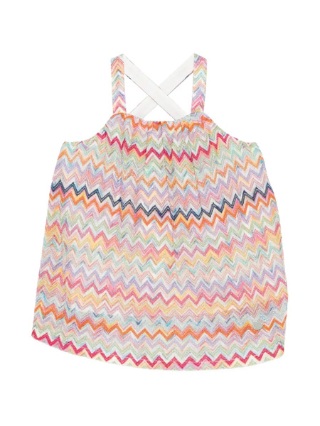  Missoni Kids Zig-zag Top - Pink 