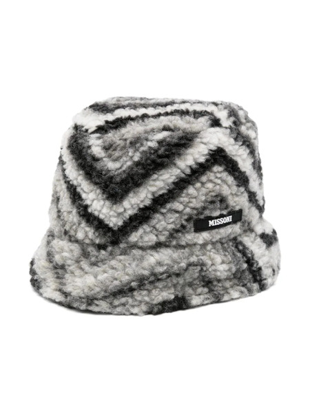  Missoni Kids Zigzag Bucket Hat - Black 