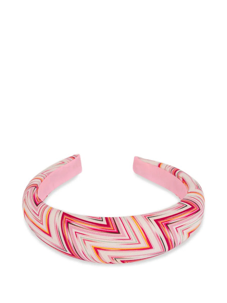 Missoni Kids Zigzag Headband - White 