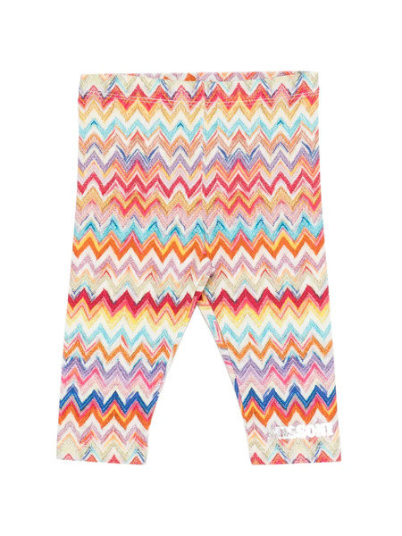  Missoni Kids Zigzag Leggings - White 
