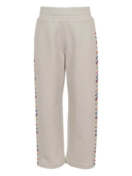  Missoni Kids Zigzag-pattern Cotton Trousers - Neutrals 