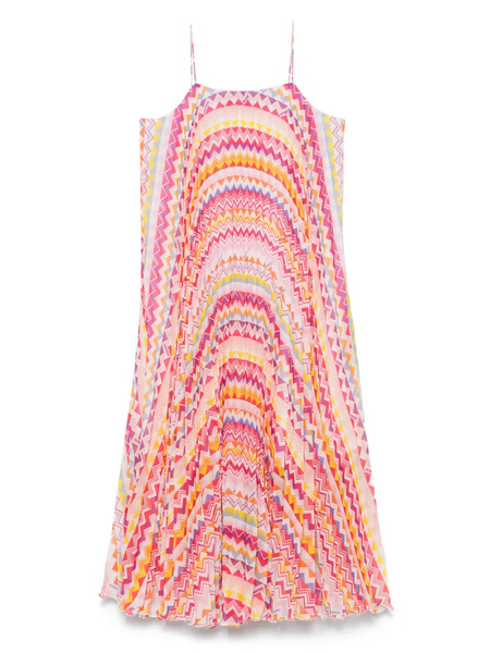  Missoni Kids Zigzag-print Dress - Pink 