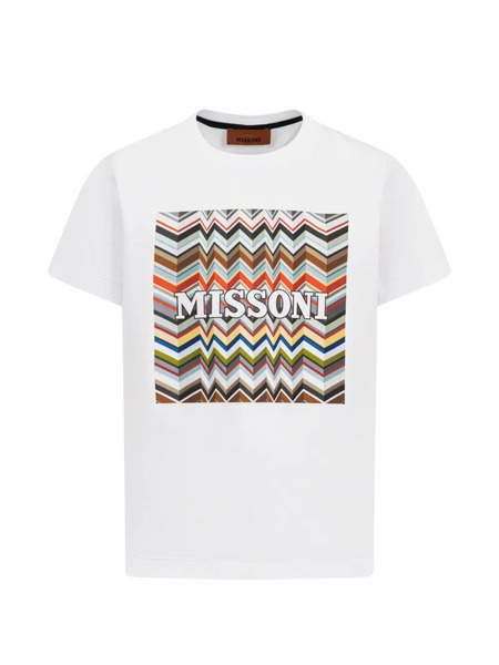  Missoni Kids Zigzag-print T-shirt - White 