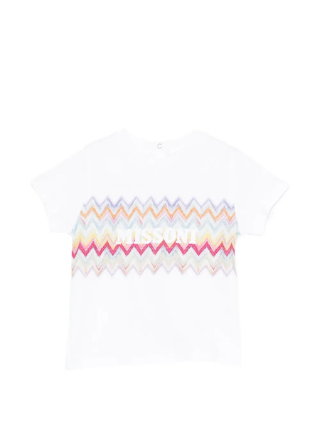  Missoni Kids Zigzag T-shirt - White 