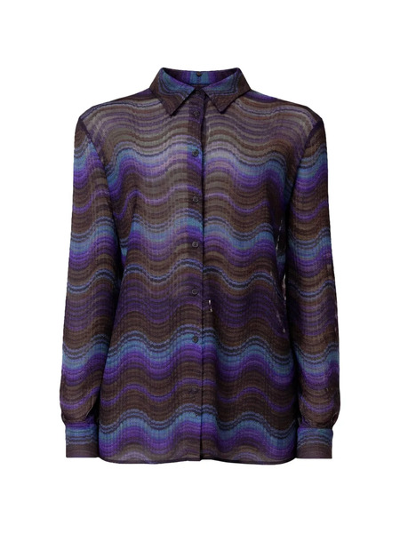  Missoni Long-sleeve Shirt - Purple 