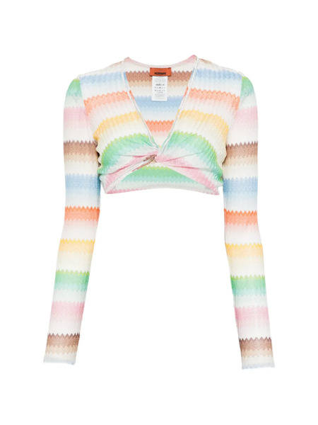  Missoni Long-sleeve Top - White 