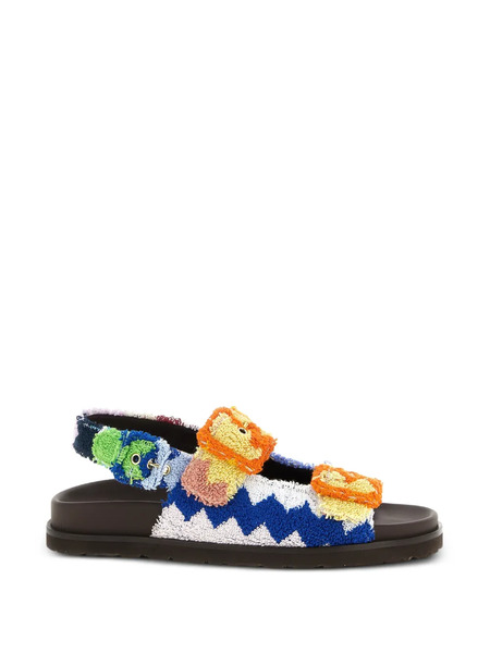 Missoni Mia Pattern Sandals - Blue 