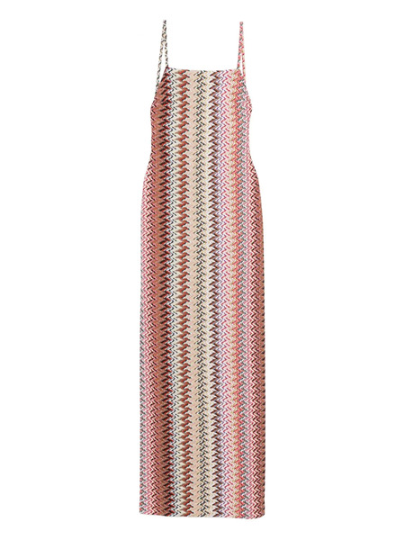  Missoni Open-back Maxi Dress - Red 