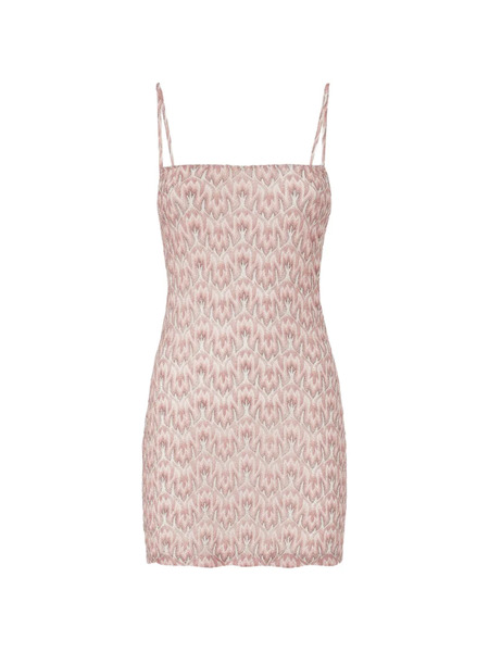  Missoni Patterned Mini Dress - Pink 
