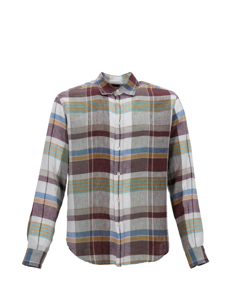  Missoni Pre-owned Plaid Buttoned Linen Shirt - White 
