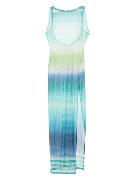  Missoni Printed Midi Dress - Blue 