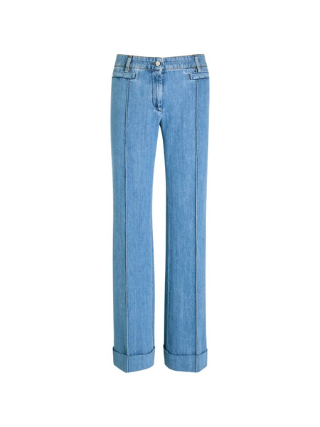  Missoni Seam Cuffed Jeans - Blue 