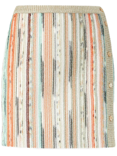  Missoni Striped Mini Skirt - Neutrals 