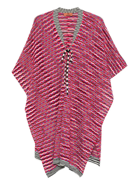  Missoni Striped-tie Ponch - Red 