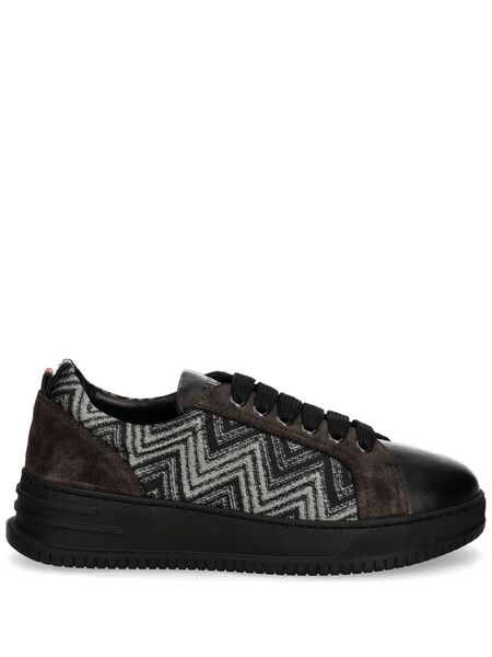  Missoni Suede Sneakers - Black 
