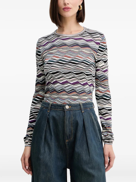 Missoni Wavy Sweater - White 