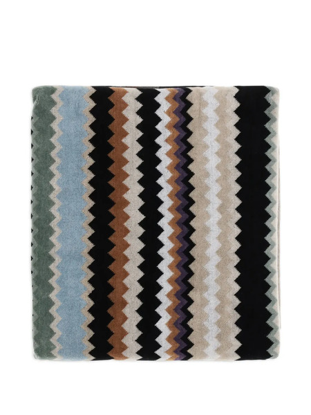  Missoni Zig-zag Stripe Towel - Black 