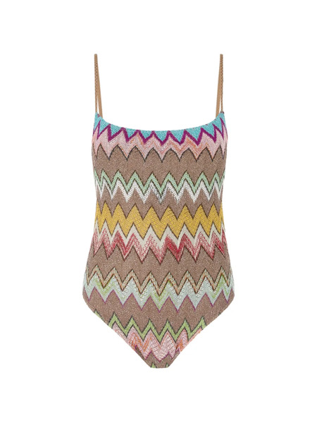  Missoni Zig-zag Swimsuit - Brown 