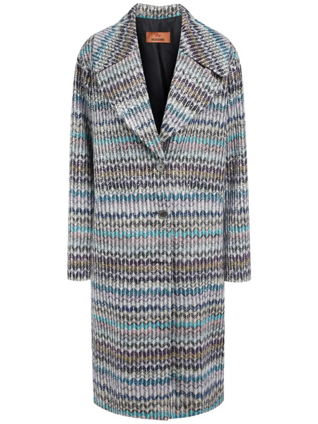  Missoni Zigzag Coat - Blue 