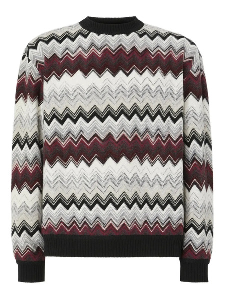 Missoni Zigzag Knit Sweater - Neutrals 