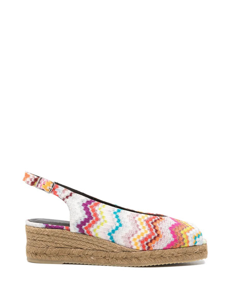  Missoni Zigzag Mules - White 