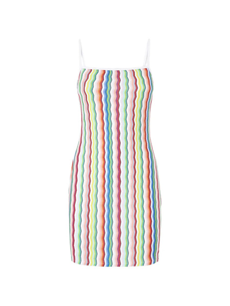  Missoni Zigzag-pattern Mini Dress - White 