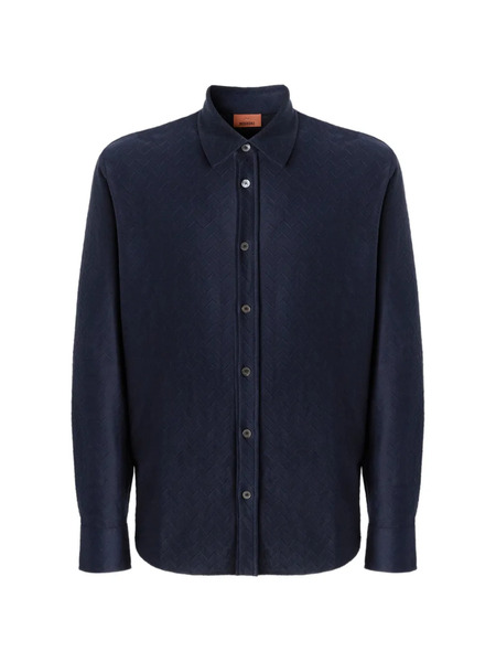  Missoni Zigzag-pattern Shirt - Blue 