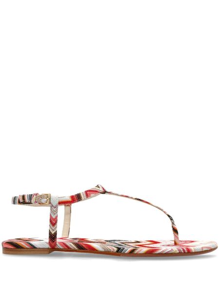 Missoni Zigzag Sandals - Red 