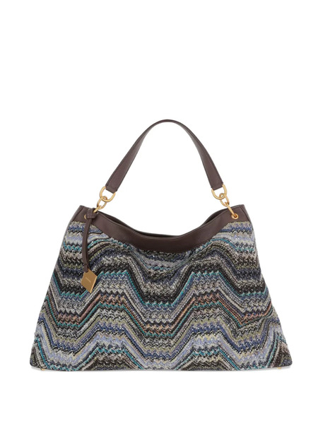  Missoni Zigzag Shoulder Bag - Blue 