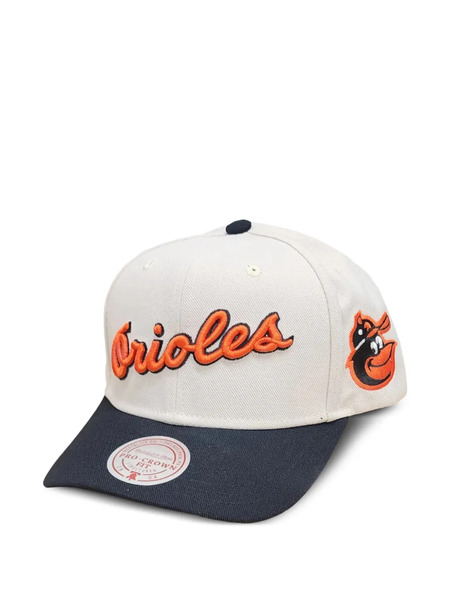  Mitchell & Ness Baltimore Orioles Mlb Off Word Cooperstown Collection Pro Cap - Neutrals 