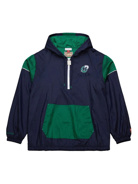  Mitchell & Ness Dallas Mavericks Team Og 3.0 Half-zip Jacket - Blue 