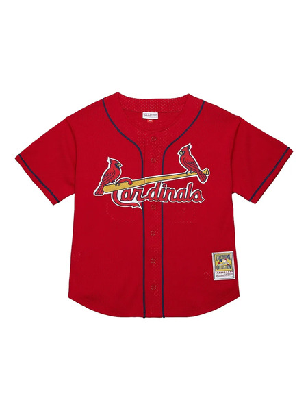  Mitchell & Ness Mlb Cardinals 1998 Mark Mcgwire Shirt - Red 