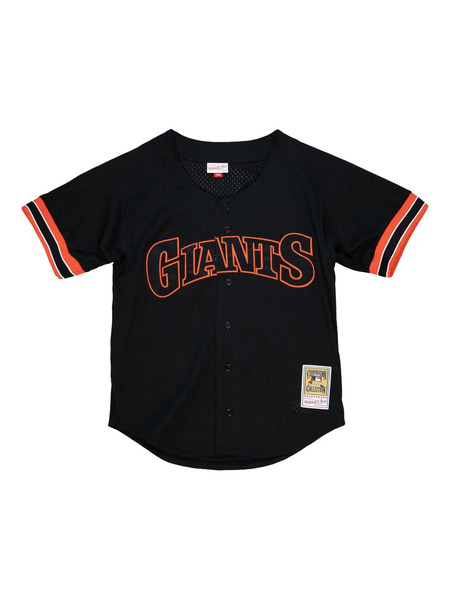  Mitchell & Ness Mlb Giants 1993 Will Clark Shirt - Black 